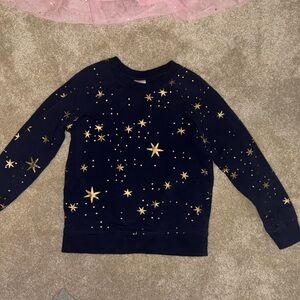 Hanna Andersson Midnight Blue Star Sweatshirt